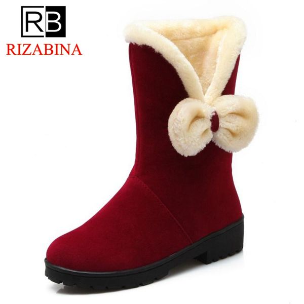 rizabina size 33-43 half short boots woman thick fur bowtie warm shoes woman snow boots short winter ladies footwear, Black
rizabina size 33-43 half short boots woman thick fur bowtie warm shoes woman snow boots short winter ladies footwear, Black