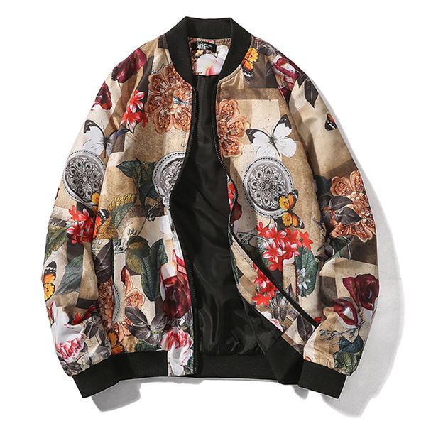 spring fashion bomber jacket men printed pattern coats pilot jackets mens street baseball jacket hip hop plus size male 5xl, Black;brown
spring fashion bomber jacket men printed pattern coats pilot jackets mens street baseball jacket hip hop plus size male 5xl, Black;brown