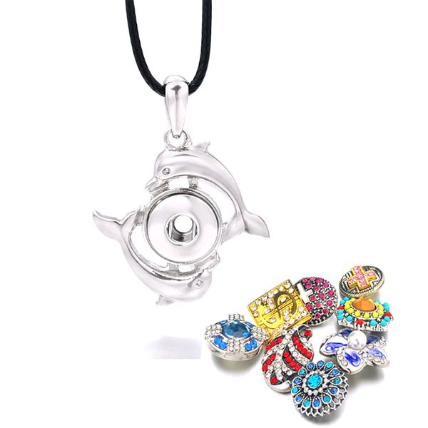 luwellever interchangeable metal dolphin ginger crystal necklace 238 fit 12mm snap button pendant necklace charm jewelry for women gift, Silver
luwellever interchangeable metal dolphin ginger crystal necklace 238 fit 12mm snap button pendant necklace charm jewelry for women gift, Silver