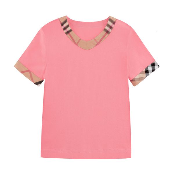 children's clothes 2019 summer girl v collar short sleeve whole cotton material leisure time t t-shirt in children clothingy5y5, Blue
children's clothes 2019 summer girl v collar short sleeve whole cotton material leisure time t t-shirt in children clothingy5y5, Blue