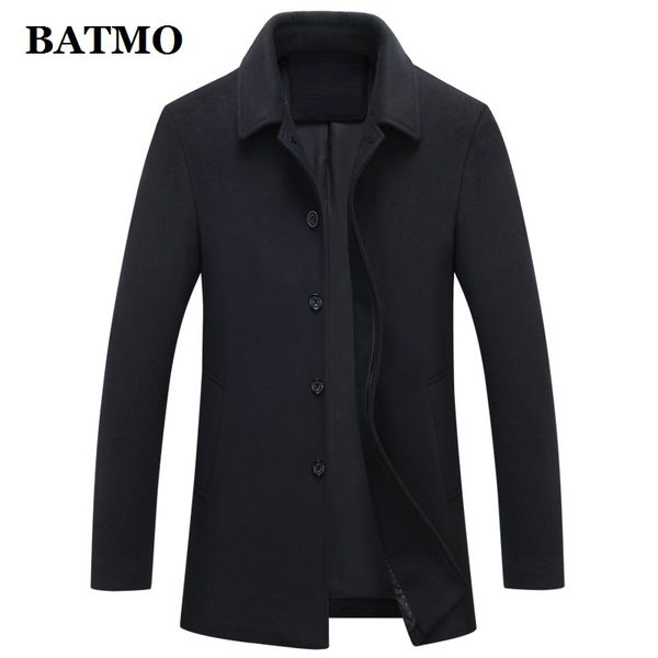 batmo 2019 new arrival autumn&winter wool&cashmere trench coat men,men's wool coat,plus-size m-4xl w1317, Black
batmo 2019 new arrival autumn&winter wool&cashmere trench coat men,men's wool coat,plus-size m-4xl w1317, Black
