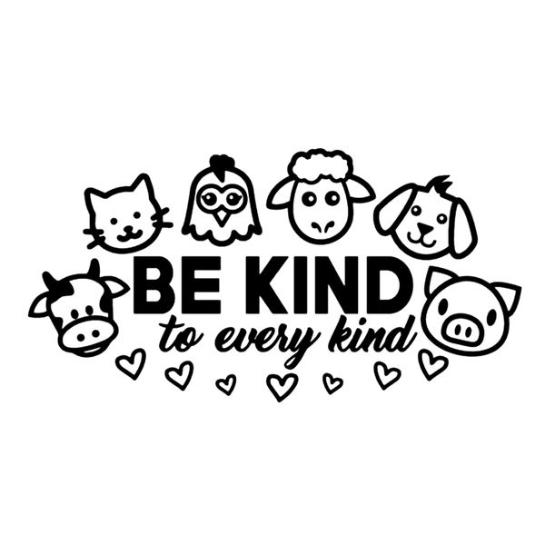 15*7.5cm be kind to every kind decal window bumper sticker fashion personality car accessories motorcycle helmet car styling
15*7.5cm be kind to every kind decal window bumper sticker fashion personality car accessories motorcycle helmet car styling