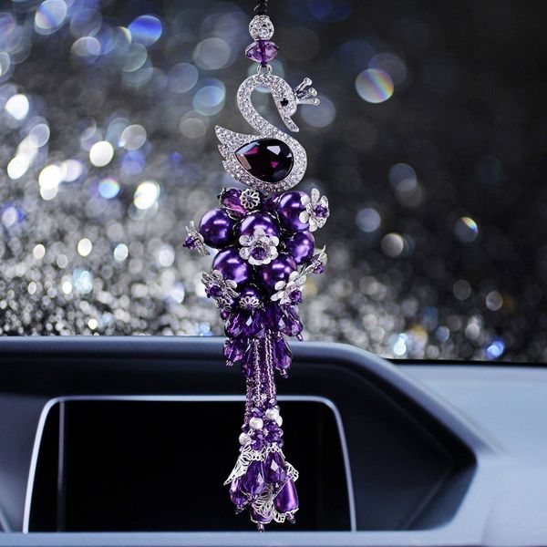 car decoration swan crystal ornaments automotive interior hanging pendant rear view mirror car styling accessories
car decoration swan crystal ornaments automotive interior hanging pendant rear view mirror car styling accessories