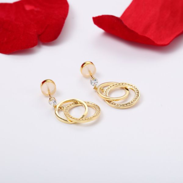 kivn женщин модные ювелирные изделия геометрический круглый круг мотаться падение свадьбы свадебный cz кубический цирконий серьги на день ро, Silver 
kivn женщин модные ювелирные изделия геометрический круглый круг мотаться падение свадьбы свадебный cz кубический цирконий серьги на день ро, Silver