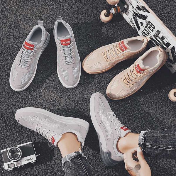 2019 casual shoes men trainers leather lace-up mesh sneakers tenis masculino man shoes leather genuine mens, Black
2019 casual shoes men trainers leather lace-up mesh sneakers tenis masculino man shoes leather genuine mens, Black