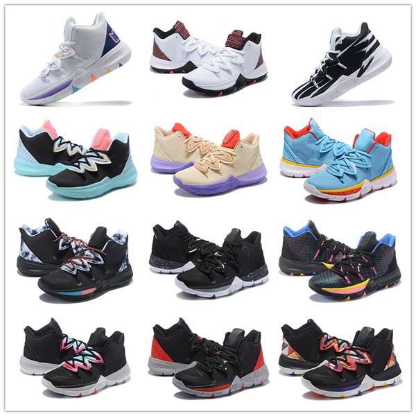 

ZOOM ROKIT 5V Friends Area 72 Ray Gun UFO Duke Oreo BHM Kyrie Basketball Shoes Mens Concepts 5s PE Little Mountain Ikhet CNY Turbo Sneakers