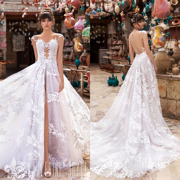 2019 sexy backless boho свадебные платья кружева аппликация линия развертки gowns поезд боковые сплит дешевые свадебное платье сшитое пляж с, White
2019 sexy backless boho свадебные платья кружева аппликация линия развертки gowns поезд боковые сплит дешевые свадебное платье сшитое пляж с, White