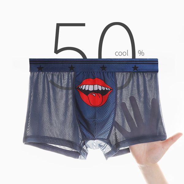 underpants summer shorts breathable mesh comfortable men's underwear 2021 seamless soft, Black;white
underpants summer shorts breathable mesh comfortable men's underwear 2021 seamless soft, Black;white