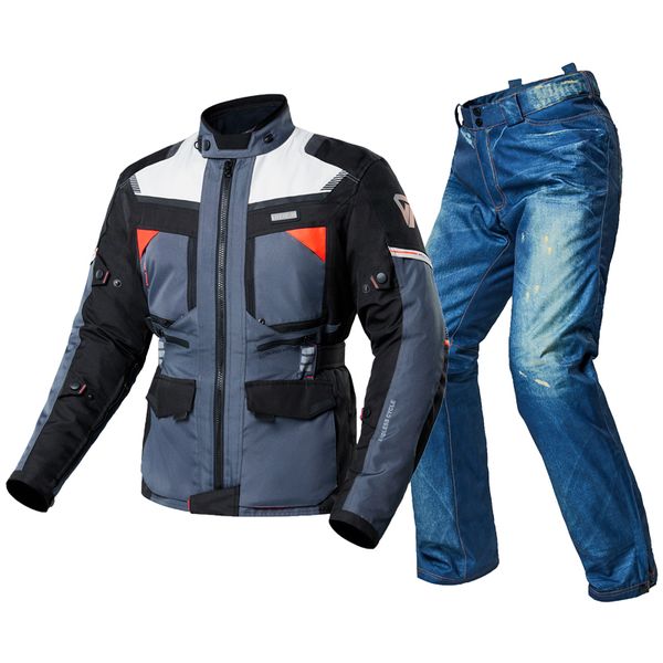 nerve motocross riding equipment gear moto jacket summer mesh men's oxford cloth street bike racing motorcycle jacket, Black;blue
nerve motocross riding equipment gear moto jacket summer mesh men's oxford cloth street bike racing motorcycle jacket, Black;blue