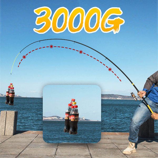 josby super hard fishing rod 99% carbon fiber 1.8-3.6m frp spinning pole sea fishing stick metal ring
josby super hard fishing rod 99% carbon fiber 1.8-3.6m frp spinning pole sea fishing stick metal ring
