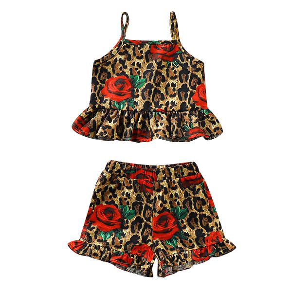 new girs clothing leopard print two pieces set summer kids suspender t shirt+ short soft comfortable kids clothing sets, White
new girs clothing leopard print two pieces set summer kids suspender t shirt+ short soft comfortable kids clothing sets, White
