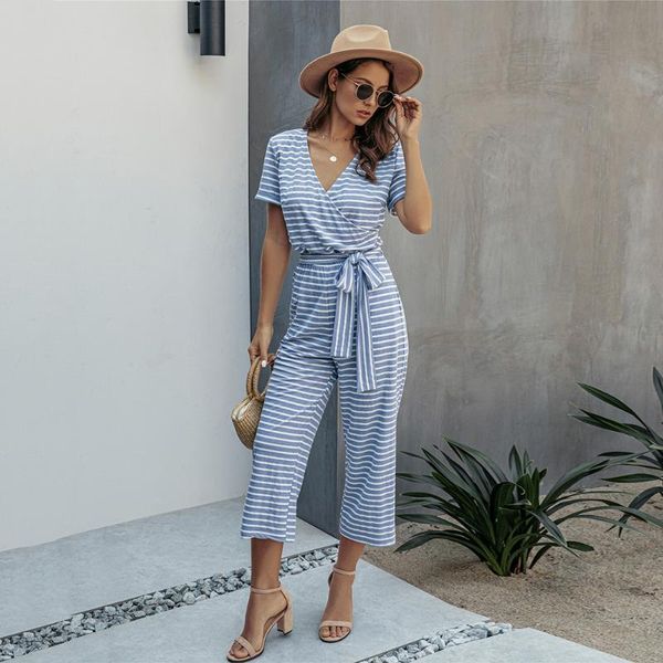 summer women striped jumpsuits v-neck elegant ladies rompers 2020 womens clothing jupmsuit for women casual overalls d30, Black;white
summer women striped jumpsuits v-neck elegant ladies rompers 2020 womens clothing jupmsuit for women casual overalls d30, Black;white