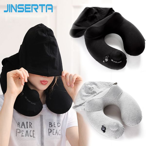 jinserta pressing inflatable u-shaped neck pillow portable storage hooded hat travel pillow for car flight travel
jinserta pressing inflatable u-shaped neck pillow portable storage hooded hat travel pillow for car flight travel