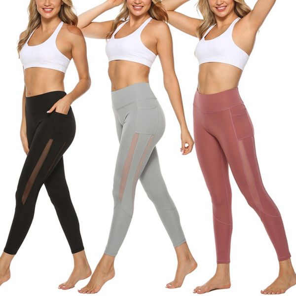 slim fitness leggings push up ladies high waist pocket workout pantsrunning mesh seamless legging long pants, Black
slim fitness leggings push up ladies high waist pocket workout pantsrunning mesh seamless legging long pants, Black