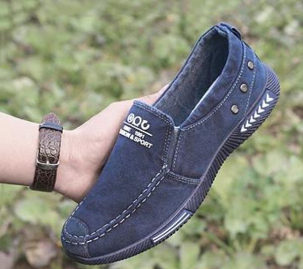 new fashion brand casual shoes lazy shoes sneaker combination shoes mens womens fashion casual high size 40-45, Black