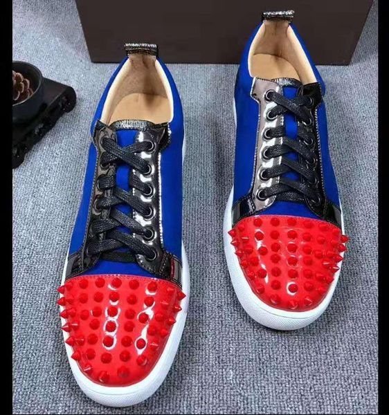 christmas new color design fashion luxury men's red bottom shoes spiked low-casual leather sneakers men's wedding banquet xiaoyato, Black
christmas new color design fashion luxury men's red bottom shoes spiked low-casual leather sneakers men's wedding banquet xiaoyato, Black