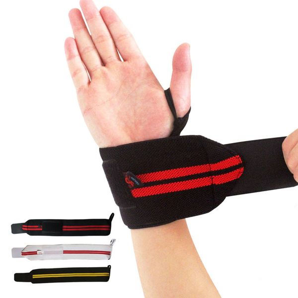 1pcs professional weightlifting sport wristband gym wrist brace thumb support straps wraps bandage fitness training safety hand, Black;red
1pcs professional weightlifting sport wristband gym wrist brace thumb support straps wraps bandage fitness training safety hand, Black;red