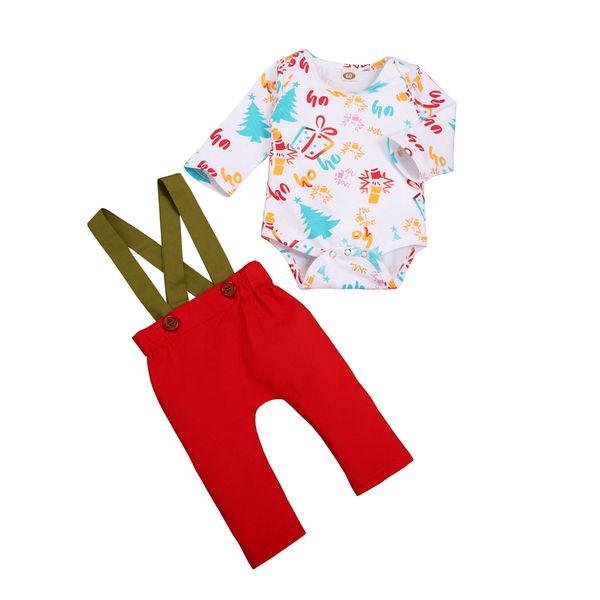newborn infant boy girl christmas outfit set long sleeve romper jumpsuit +pants, White
newborn infant boy girl christmas outfit set long sleeve romper jumpsuit +pants, White