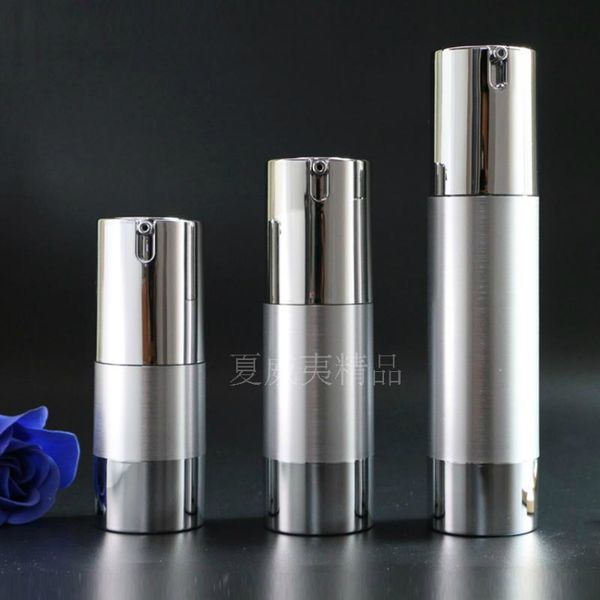 10pcs/lot 15ml 30ml 50ml gold silver empty airless pump bottles mini portable vacuum cosmetic lotion treatment travel bottle
10pcs/lot 15ml 30ml 50ml gold silver empty airless pump bottles mini portable vacuum cosmetic lotion treatment travel bottle