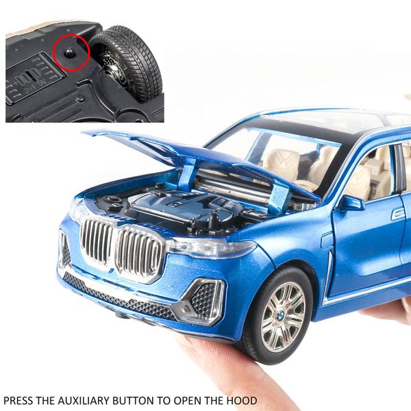 1:24 bmw x7 car model alloy car die cast toy car model pull back children's toy collectibles ing
1:24 bmw x7 car model alloy car die cast toy car model pull back children's toy collectibles ing