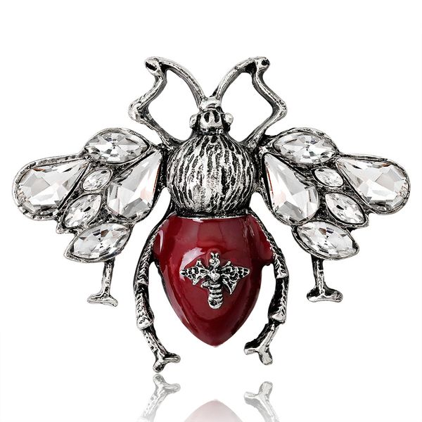 cindy xiang rhinestone bee brooch enamel pin antique silver color fashion insect brooches 3 colors available new, Gray
cindy xiang rhinestone bee brooch enamel pin antique silver color fashion insect brooches 3 colors available new, Gray