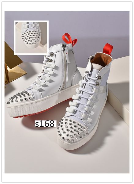 wholesale new designer shoes red bottoms crystal leather sneakers mens shoes womens rivet spiky junior spike sock krystal donna red bottom5, Black
wholesale new designer shoes red bottoms crystal leather sneakers mens shoes womens rivet spiky junior spike sock krystal donna red bottom5, Black