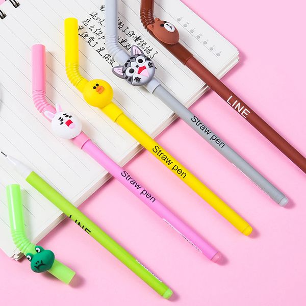 10pcs/set 0.5mm korean creative cartoon cute kawaii straw animal gel pen school student child writing drawing office stationery
10pcs/set 0.5mm korean creative cartoon cute kawaii straw animal gel pen school student child writing drawing office stationery