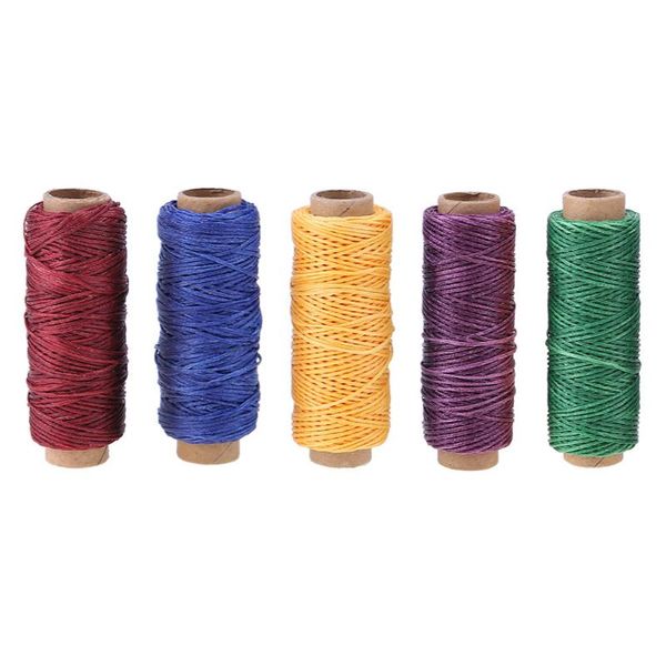 50m/roll 150d flat sew wax line handmade diy leather sewing fiber thread shoes bag waxed thread cord knitted accessories, Black;white
50m/roll 150d flat sew wax line handmade diy leather sewing fiber thread shoes bag waxed thread cord knitted accessories, Black;white