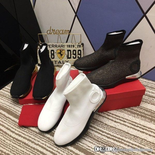 2019 fashion designer ferragamos men triple white black grey walking show socks platform low sneakers old shoes trainers 38-45
2019 fashion designer ferragamos men triple white black grey walking show socks platform low sneakers old shoes trainers 38-45