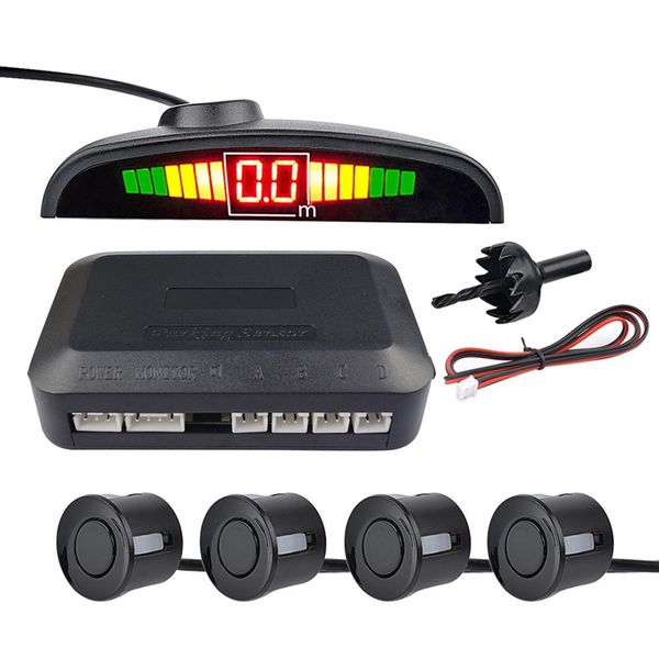 car reversing radar led parking sensor 4 probe reverse backup car parking radar monitor detector system display auto accessories
car reversing radar led parking sensor 4 probe reverse backup car parking radar monitor detector system display auto accessories