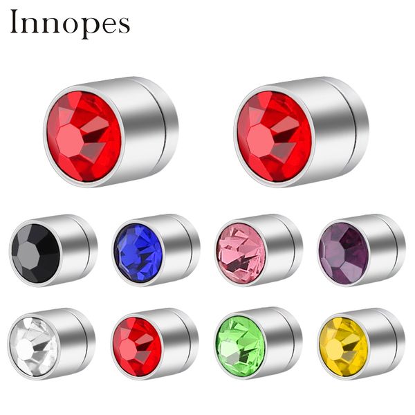 innopes titanium steel cubic zirconia crystal clip earring without pierced ears earrings magnet clip earrings for women men, Silver
innopes titanium steel cubic zirconia crystal clip earring without pierced ears earrings magnet clip earrings for women men, Silver