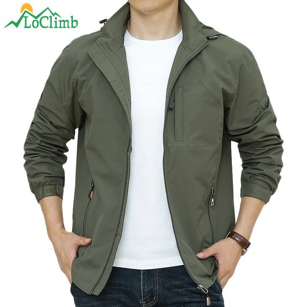 loclimb men's windbreaker man waterproof jacket outdoor sport rain coat camping/trekking/fishing/hiking jackets for men am388, Blue;black
loclimb men's windbreaker man waterproof jacket outdoor sport rain coat camping/trekking/fishing/hiking jackets for men am388, Blue;black