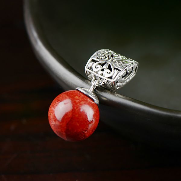 genuine silver 925 jewelry natural red coral pendant for women round ball beads ethnic spiritual meditation jewelry pendule
genuine silver 925 jewelry natural red coral pendant for women round ball beads ethnic spiritual meditation jewelry pendule
