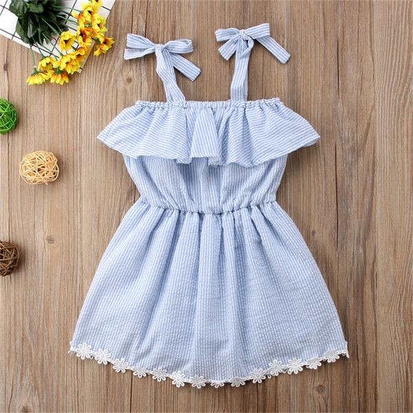2020 summer baby girls dress striped sleeveless pantskirt lace up bowknot flower dresses romper jumpsuits kids princess dress e22601, Blue
2020 summer baby girls dress striped sleeveless pantskirt lace up bowknot flower dresses romper jumpsuits kids princess dress e22601, Blue