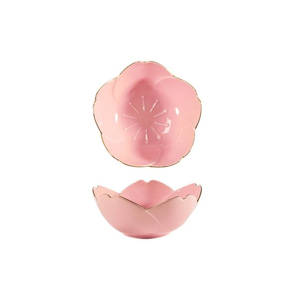 elegant gold rim cherry blossom dish 3 inch japanese sakura flower shaped sauce dish mini ceramic plate bowl pink white
elegant gold rim cherry blossom dish 3 inch japanese sakura flower shaped sauce dish mini ceramic plate bowl pink white
