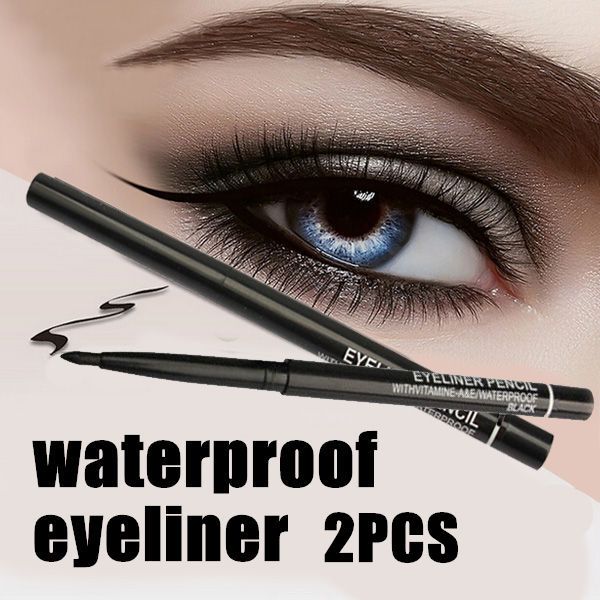 2pcs/lot women waterproof retractable rotary eyeliner pen eye liner pencil makeup cosmetic tool
2pcs/lot women waterproof retractable rotary eyeliner pen eye liner pencil makeup cosmetic tool