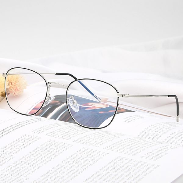 blue light blocking glasses metal square rectangle full rim eyeglasses for women men vintage oval glasses, White;black
blue light blocking glasses metal square rectangle full rim eyeglasses for women men vintage oval glasses, White;black