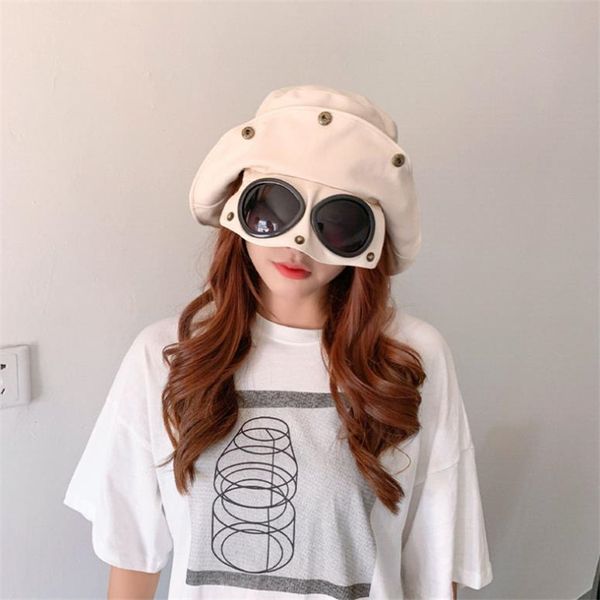 net red glasses fisherman hat female spring sunscreen hat korean summer big along the sun hat japanese wild tide wholesale, Yellow
net red glasses fisherman hat female spring sunscreen hat korean summer big along the sun hat japanese wild tide wholesale, Yellow