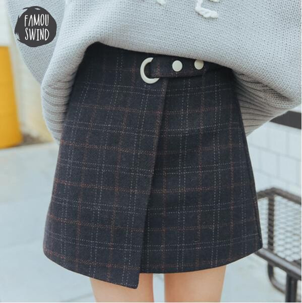winter autumn women skirt thickened woolen plaid female moda cute kawaii skirts jupe femme faldas mujer, Black
winter autumn women skirt thickened woolen plaid female moda cute kawaii skirts jupe femme faldas mujer, Black