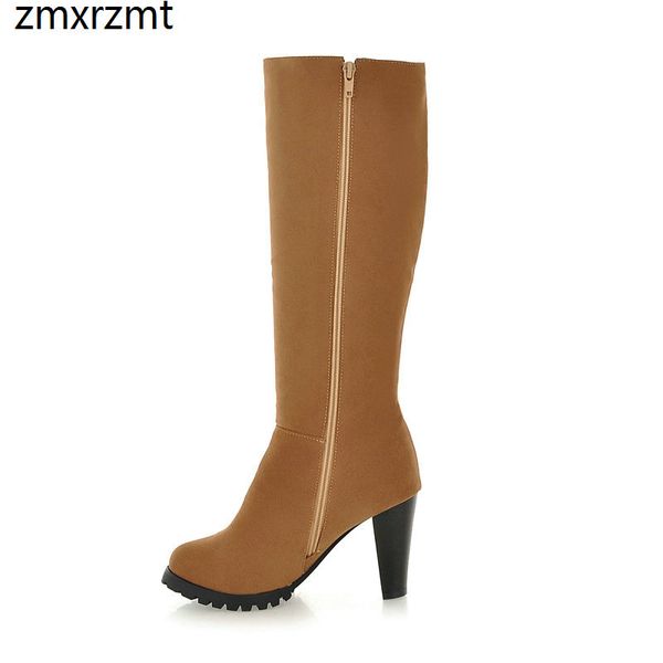 2019 women beautiful leg of mid calf women boots 9cm super high heel shoes spring autumn casual shoes large size 34-43, Black
2019 women beautiful leg of mid calf women boots 9cm super high heel shoes spring autumn casual shoes large size 34-43, Black