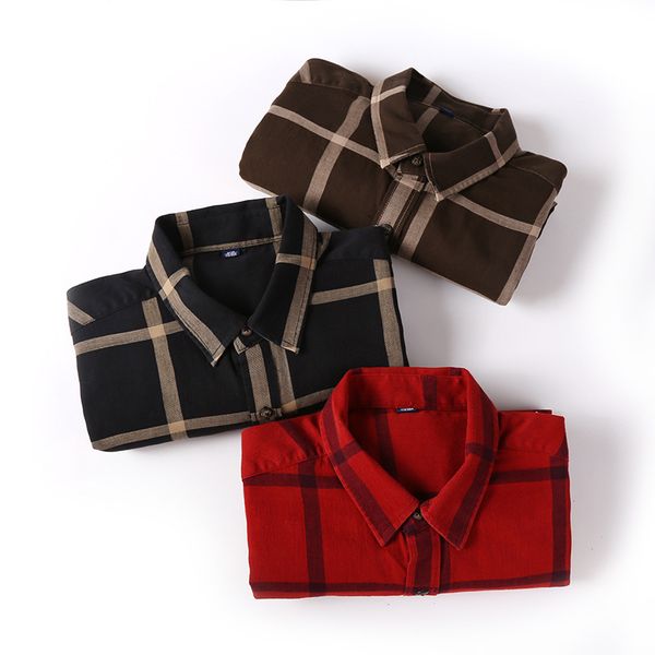men's casual shirts brand shirt 2021 spring business fashion leisure large plaid slim long-sleeved male clothing red brown, White;black
men's casual shirts brand shirt 2021 spring business fashion leisure large plaid slim long-sleeved male clothing red brown, White;black