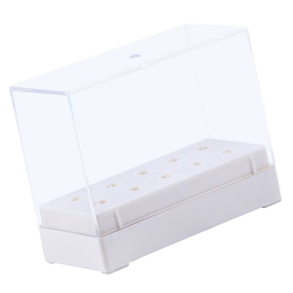 nail drill bits holder, 10 holes storage box manicure drill bits container holder display case organizer
nail drill bits holder, 10 holes storage box manicure drill bits container holder display case organizer
