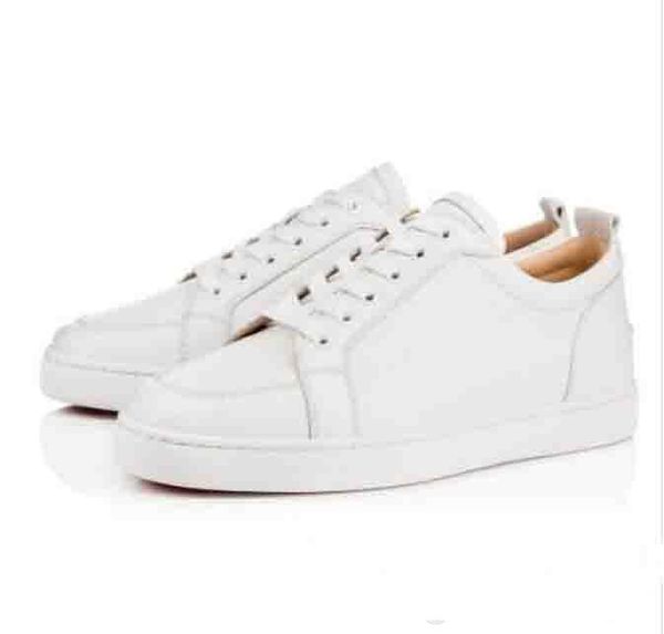 brands new white,black leather rantulow casual shoes men,women flat luxurious low red bottom sneakers with box
brands new white,black leather rantulow casual shoes men,women flat luxurious low red bottom sneakers with box