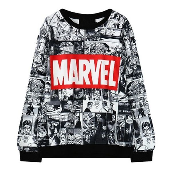 рождество marvel толстовка толстовка женская женщина tracksuit harajuku женской одежда кофта exo kpop негабаритного женские толстовки, Black
рождество marvel толстовка толстовка женская женщина tracksuit harajuku женской одежда кофта exo kpop негабаритного женские толстовки, Black