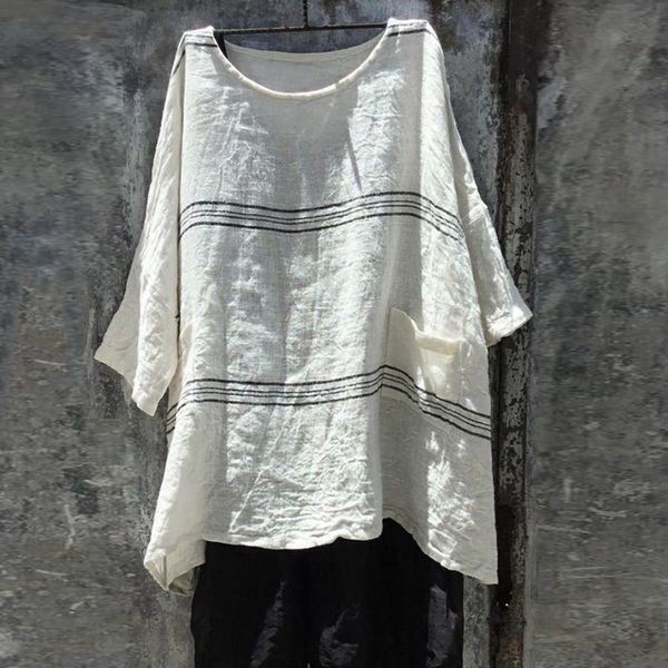 linen shirt women fashion ladies blouses loose cotton linen stripe plus size daily casual shirt blouse female chemise femme, White
linen shirt women fashion ladies blouses loose cotton linen stripe plus size daily casual shirt blouse female chemise femme, White