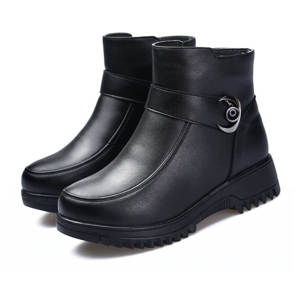 fashion black boots women heel spring autumn lace-up soft leather platform shoes woman party ankle boots fgb34
fashion black boots women heel spring autumn lace-up soft leather platform shoes woman party ankle boots fgb34
