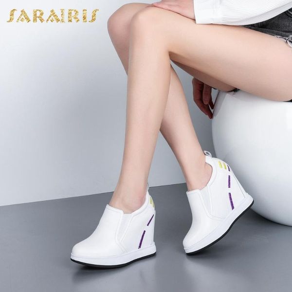 sarairis 2020 new fashion genuine leather increasing high heels comfortable shoes woman pumps slip-on spring pumps women, Black
sarairis 2020 new fashion genuine leather increasing high heels comfortable shoes woman pumps slip-on spring pumps women, Black