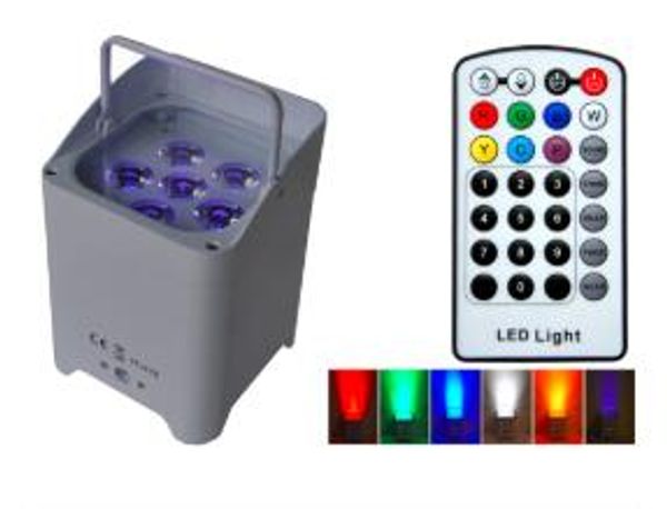 TIPTOP Wireless Battery Powered Portable uplights 6 6W 6in1 Led Par Light RGBWA+UV Slim Par Can With IRC For Wedding Decoration TP-B06
TIPTOP Wireless Battery Powered Portable uplights 6 6W 6in1 Led Par Light RGBWA+UV Slim Par Can With IRC For Wedding Decoration TP-B06