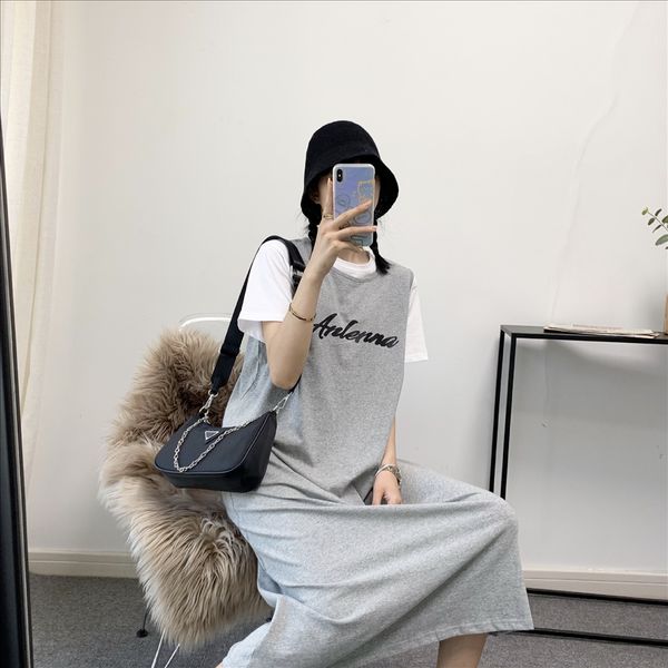 homemade east t-shirt vest skirt gate casual loose slim versatile mid-length vest skirt t-shirt female, White
homemade east t-shirt vest skirt gate casual loose slim versatile mid-length vest skirt t-shirt female, White