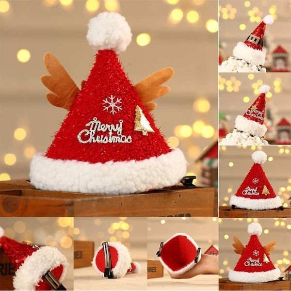 new christmas children's headdress christmas hat hair clips cute hairpin lovely clip girl hair band children women clips, Brown
new christmas children's headdress christmas hat hair clips cute hairpin lovely clip girl hair band children women clips, Brown